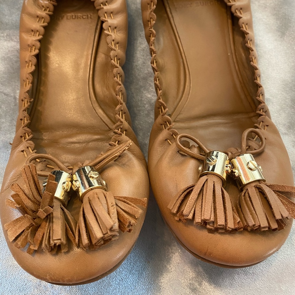 Tory Burch Tassel Ballet Flats